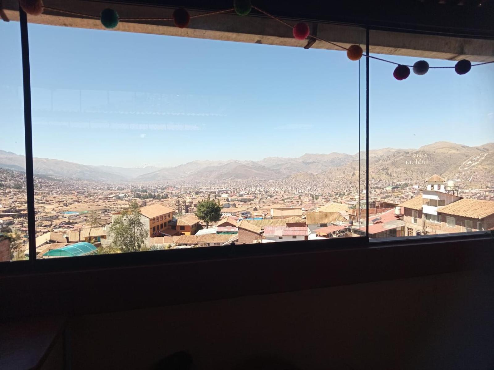 Hostal Con Vista A La Ciudad Santa Ana Cusco Extérieur photo