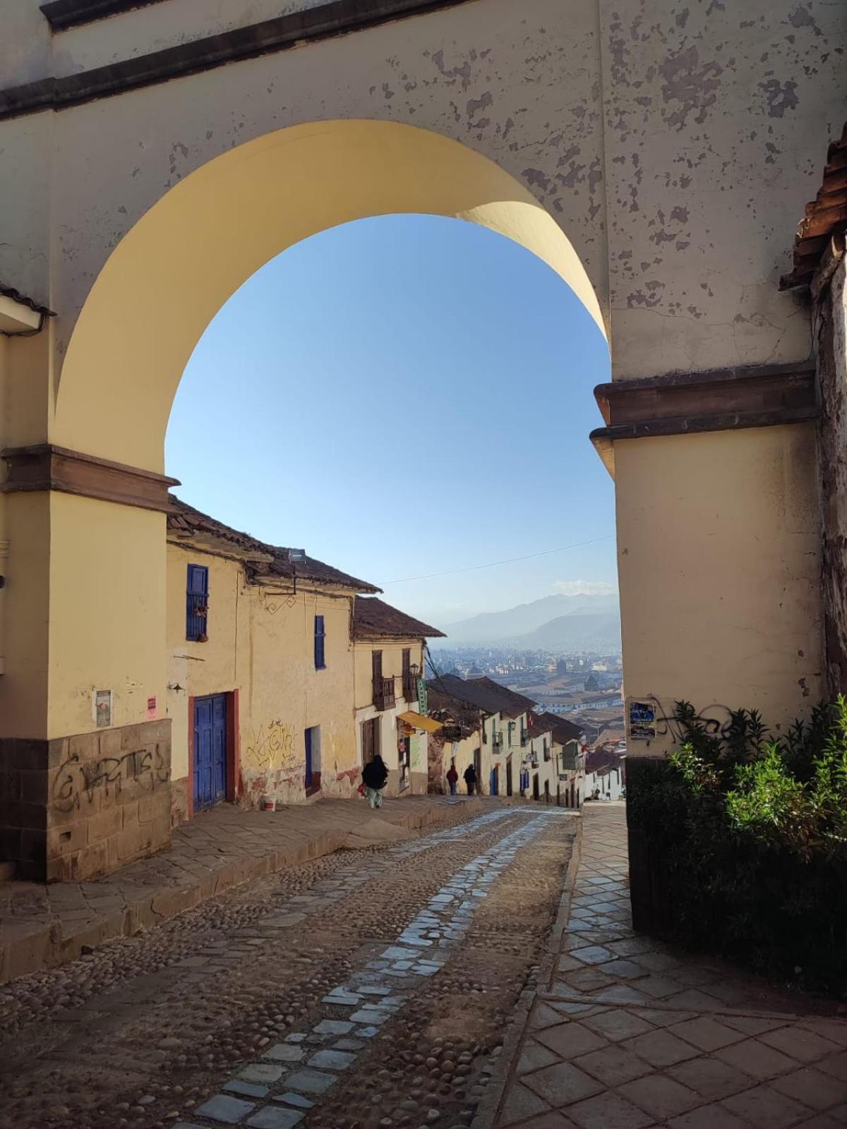 Hostal Con Vista A La Ciudad Santa Ana Cusco Extérieur photo