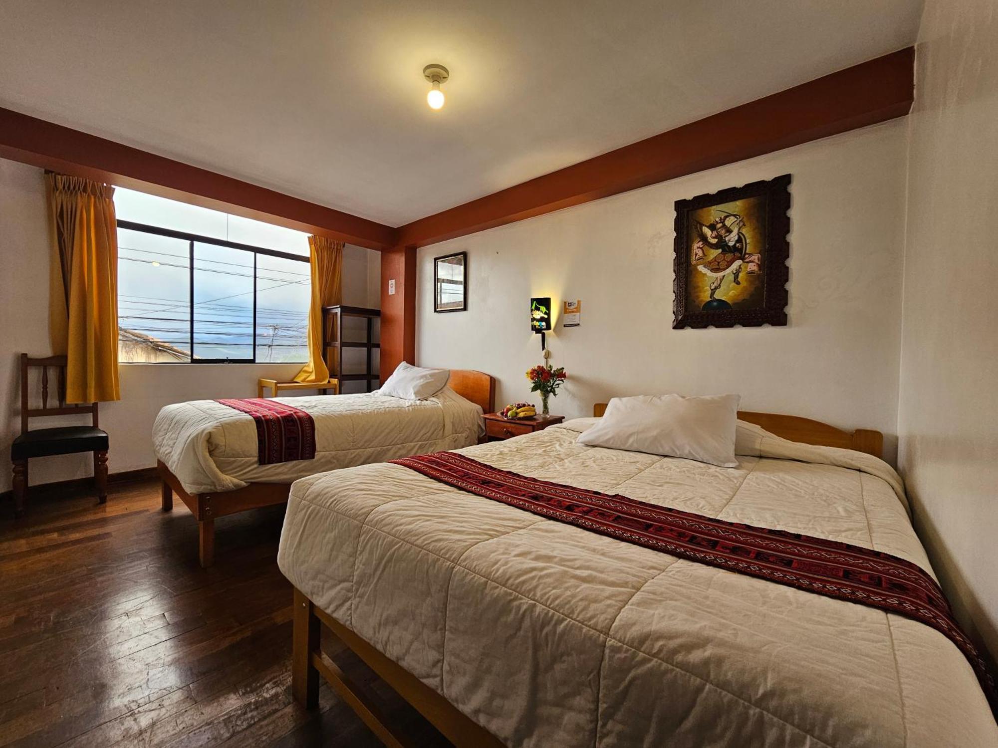 Hostal Con Vista A La Ciudad Santa Ana Cusco Extérieur photo