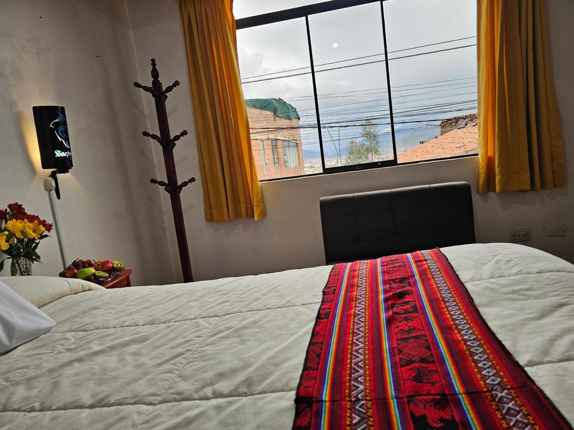 Hostal Con Vista A La Ciudad Santa Ana Cusco Extérieur photo