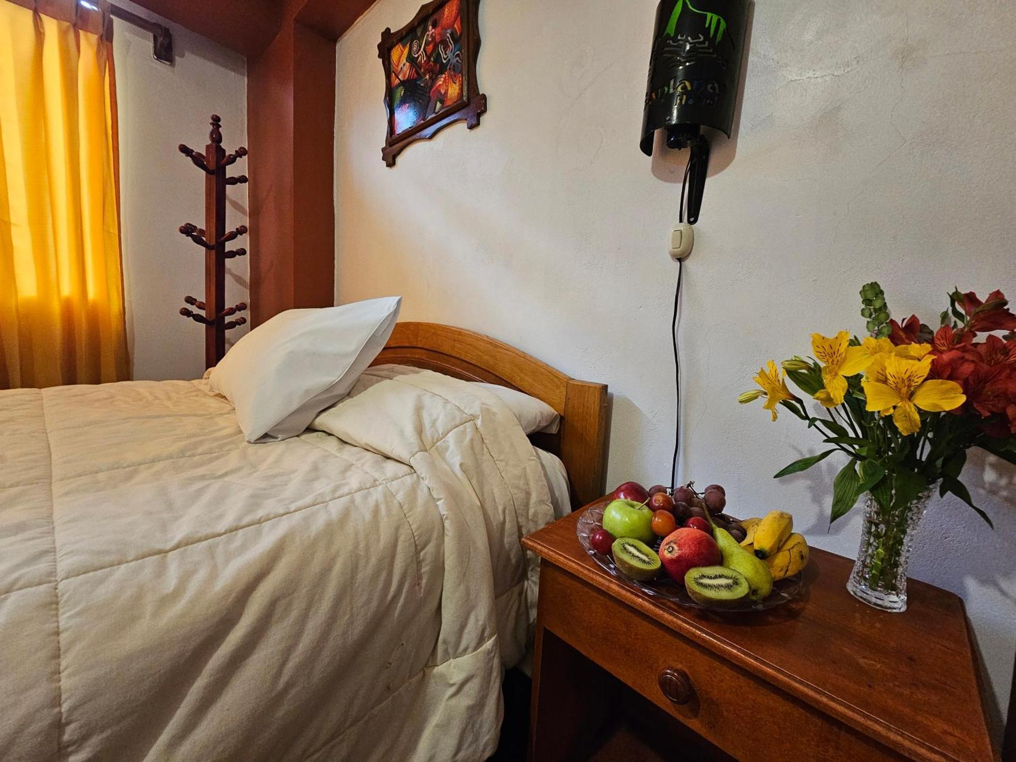 Hostal Con Vista A La Ciudad Santa Ana Cusco Extérieur photo
