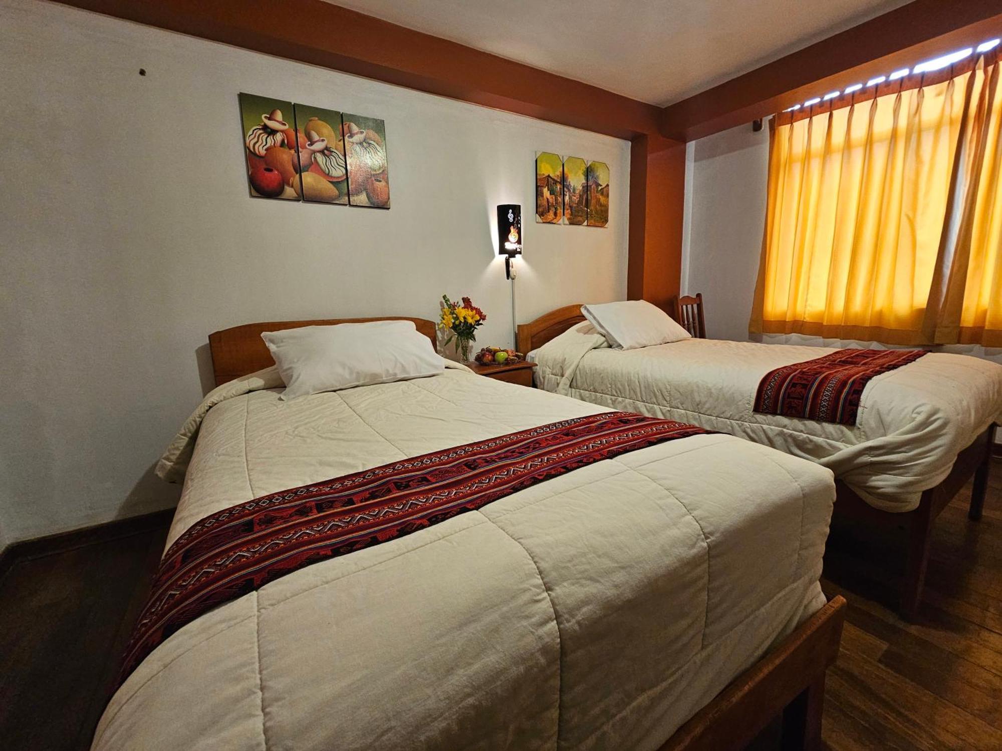 Hostal Con Vista A La Ciudad Santa Ana Cusco Extérieur photo