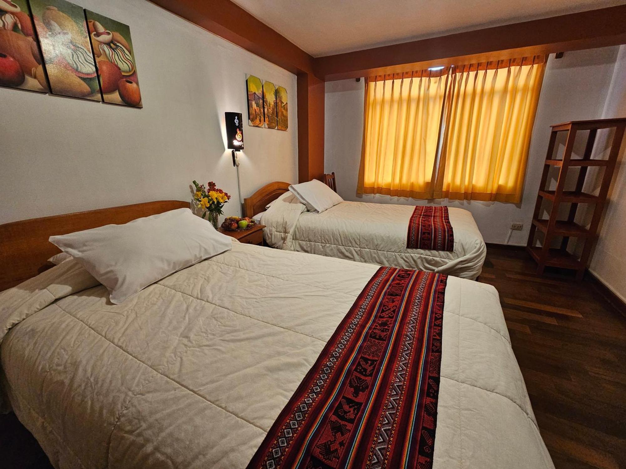 Hostal Con Vista A La Ciudad Santa Ana Cusco Extérieur photo