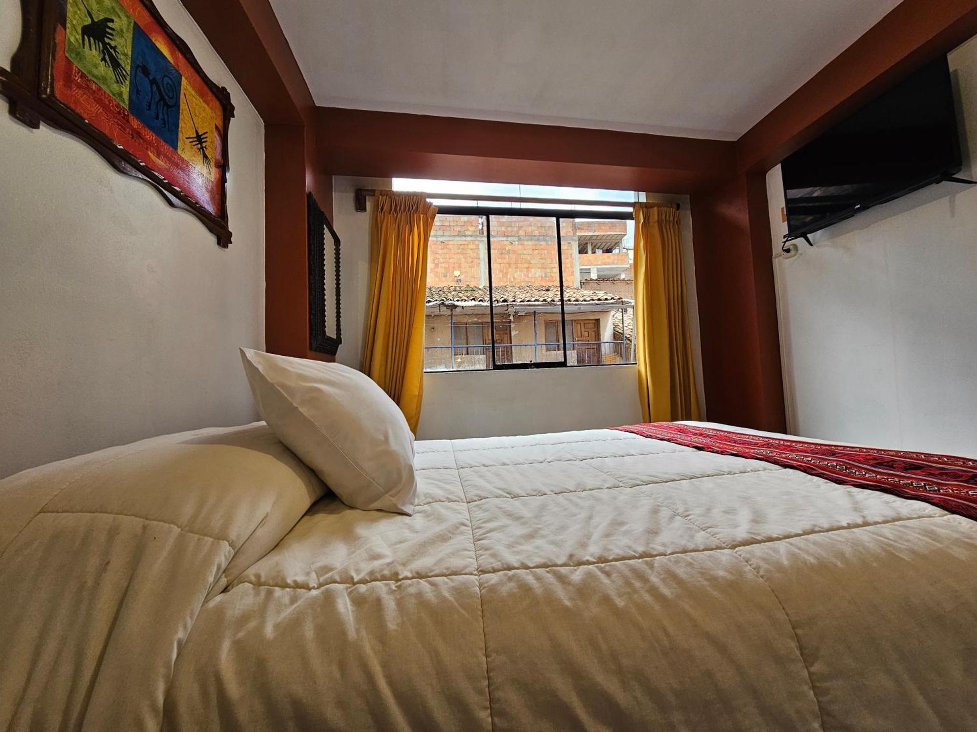 Hostal Con Vista A La Ciudad Santa Ana Cusco Extérieur photo