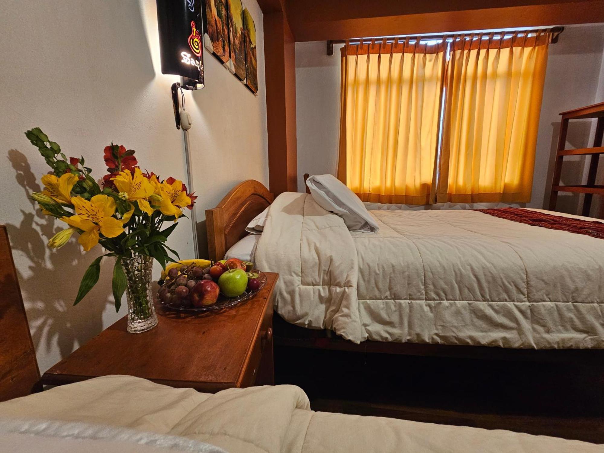 Hostal Con Vista A La Ciudad Santa Ana Cusco Extérieur photo