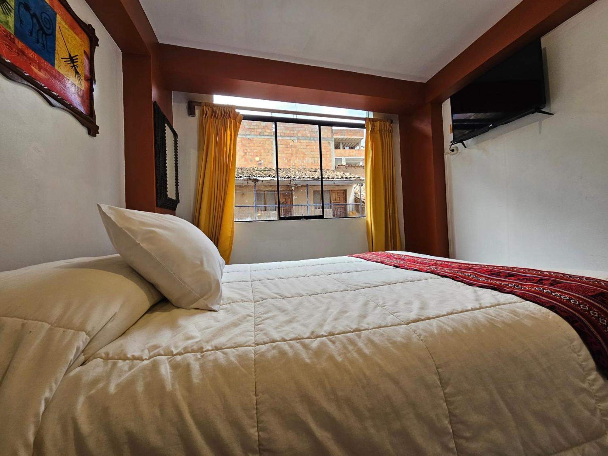 Hostal Con Vista A La Ciudad Santa Ana Cusco Extérieur photo