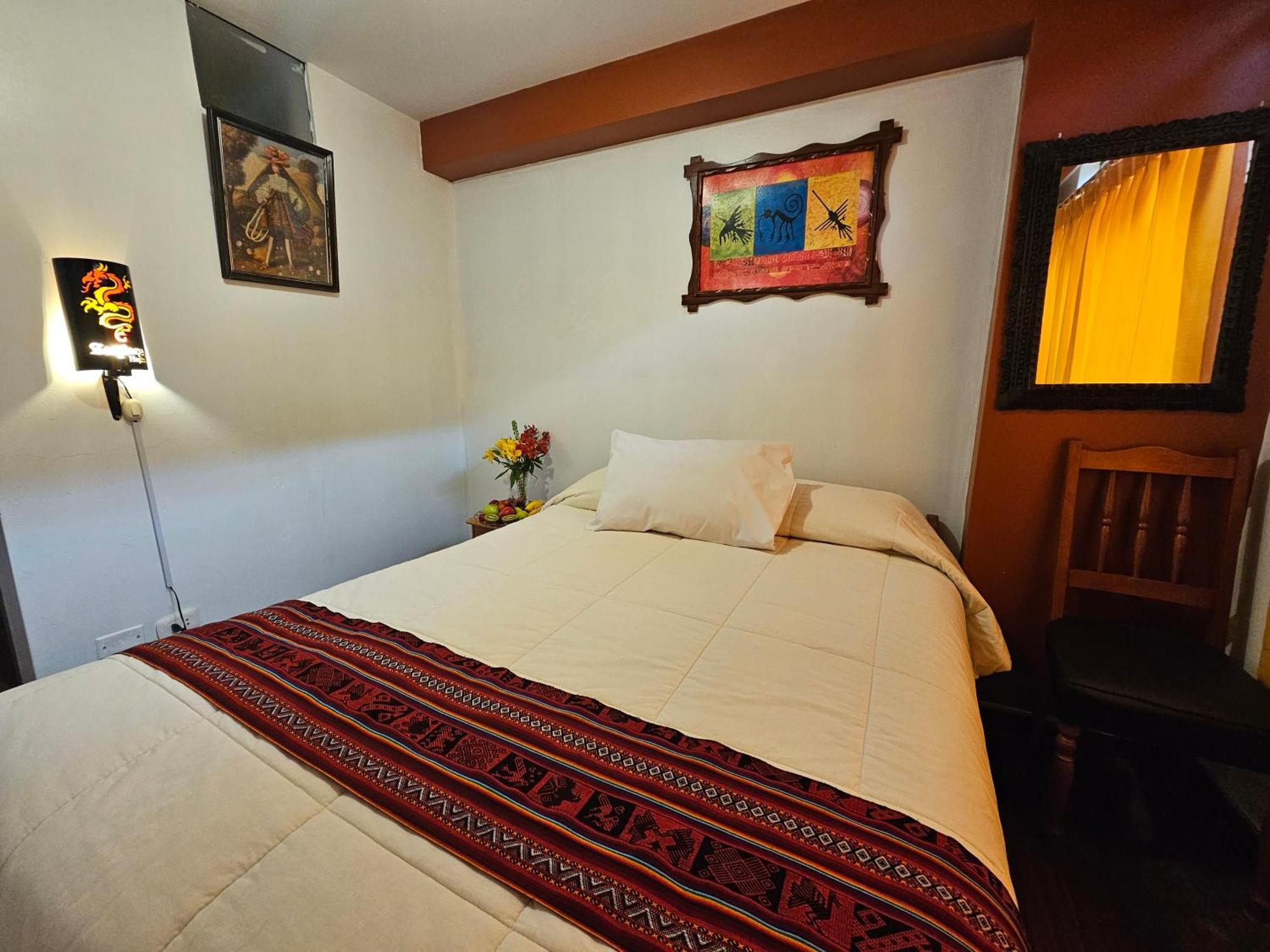 Hostal Con Vista A La Ciudad Santa Ana Cusco Extérieur photo