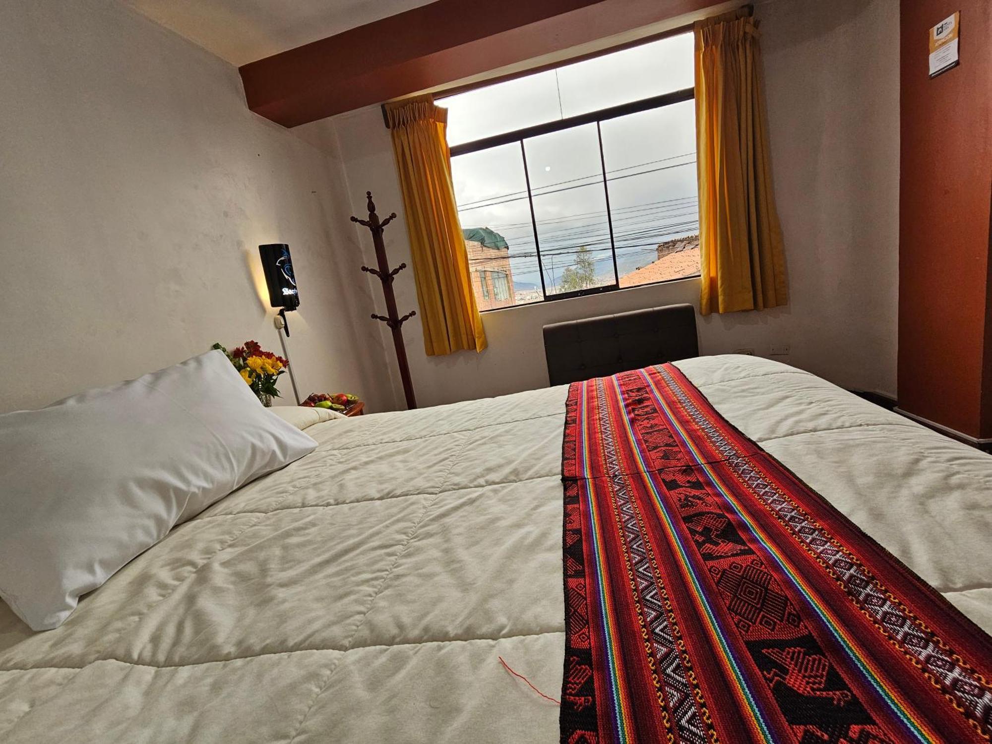 Hostal Con Vista A La Ciudad Santa Ana Cusco Extérieur photo