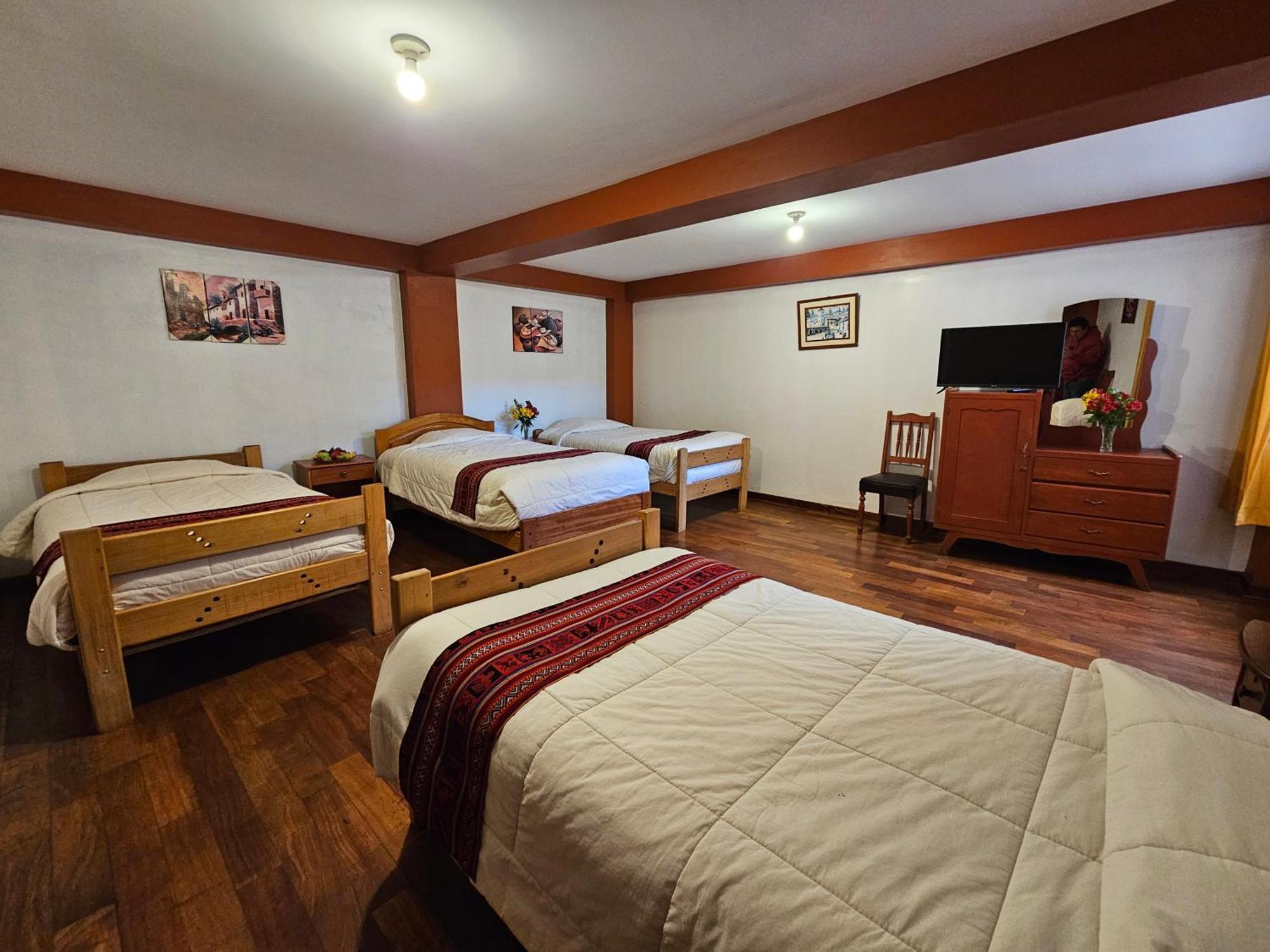 Hostal Con Vista A La Ciudad Santa Ana Cusco Extérieur photo