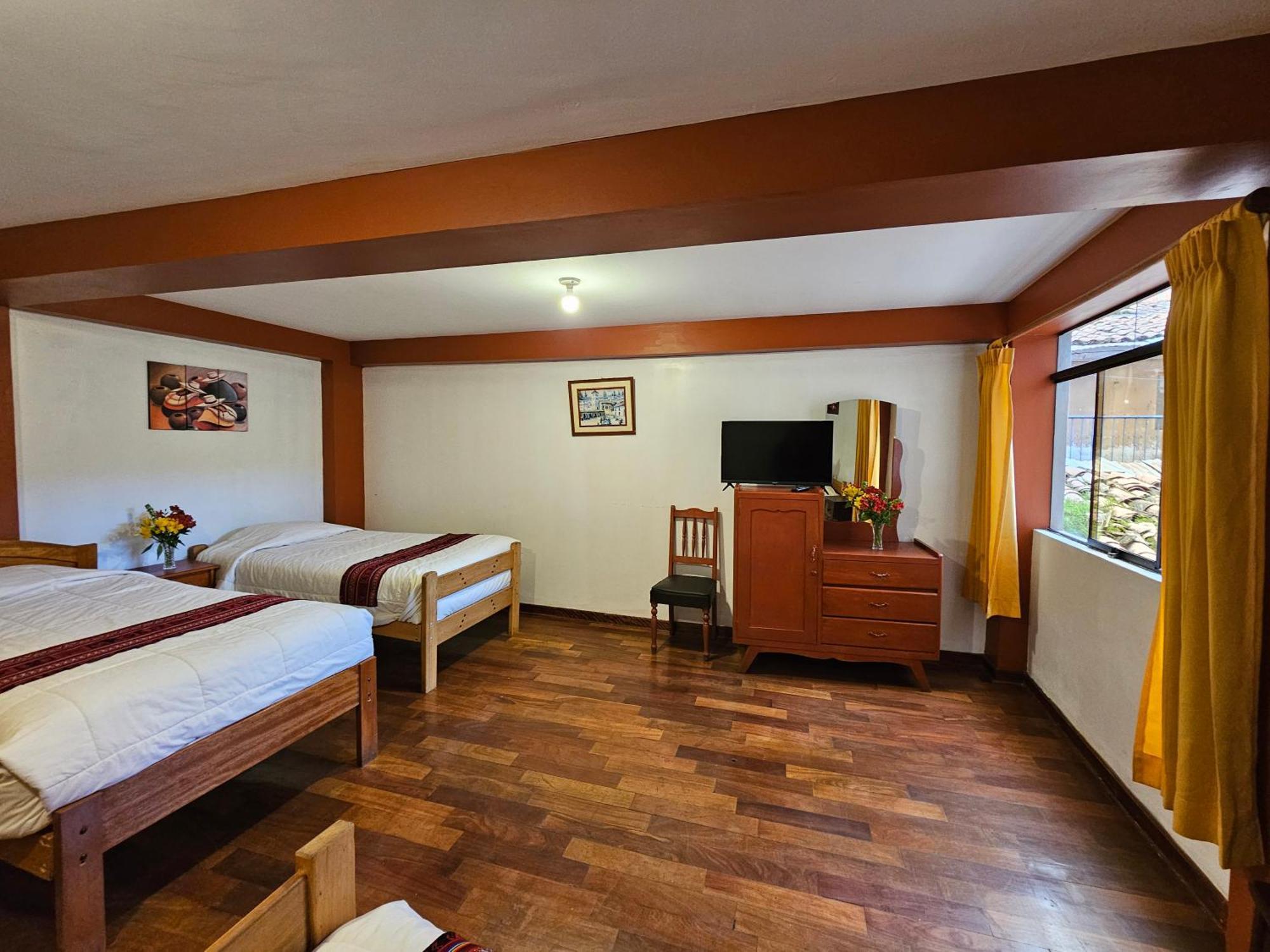 Hostal Con Vista A La Ciudad Santa Ana Cusco Extérieur photo