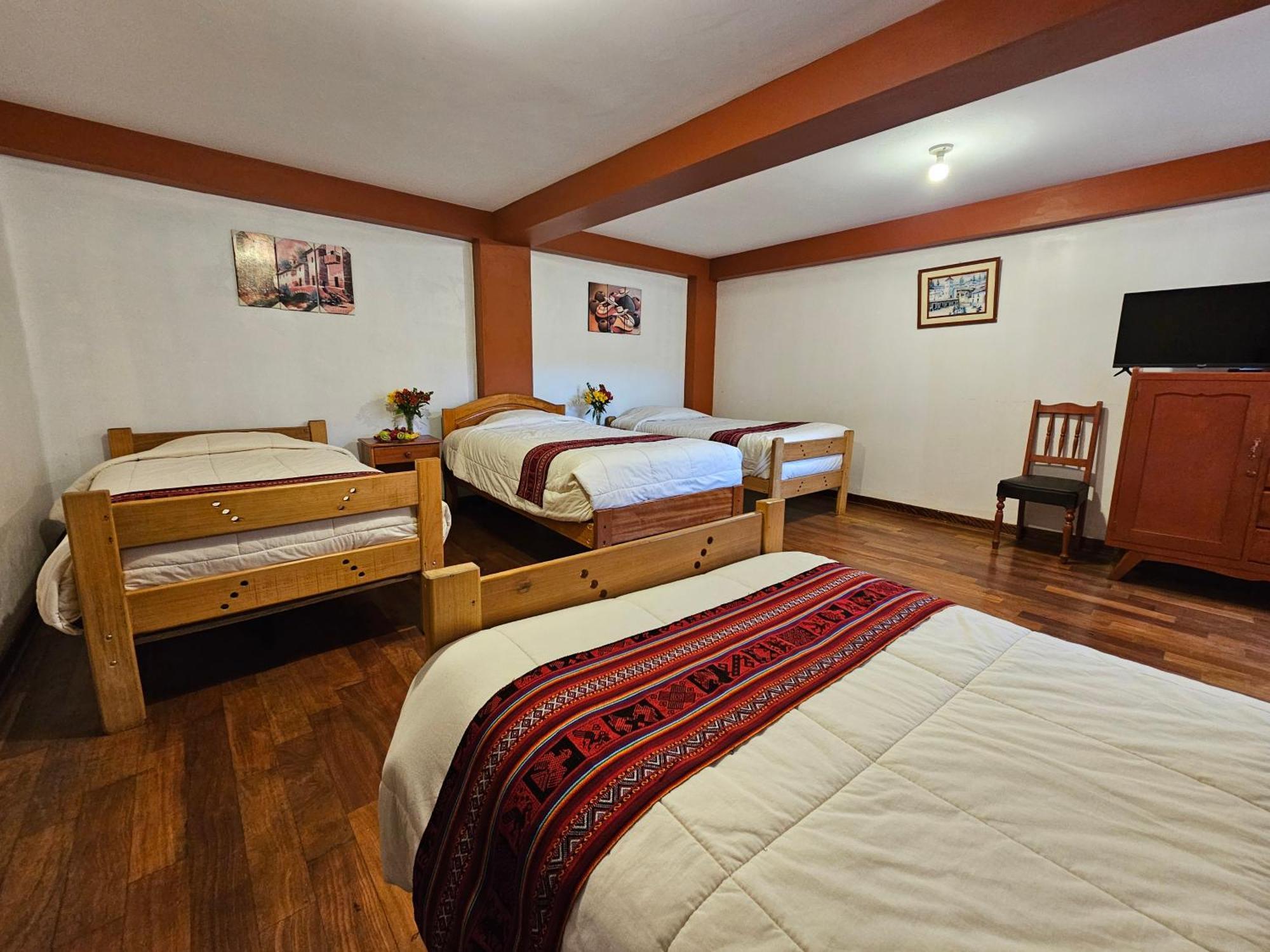 Hostal Con Vista A La Ciudad Santa Ana Cusco Extérieur photo