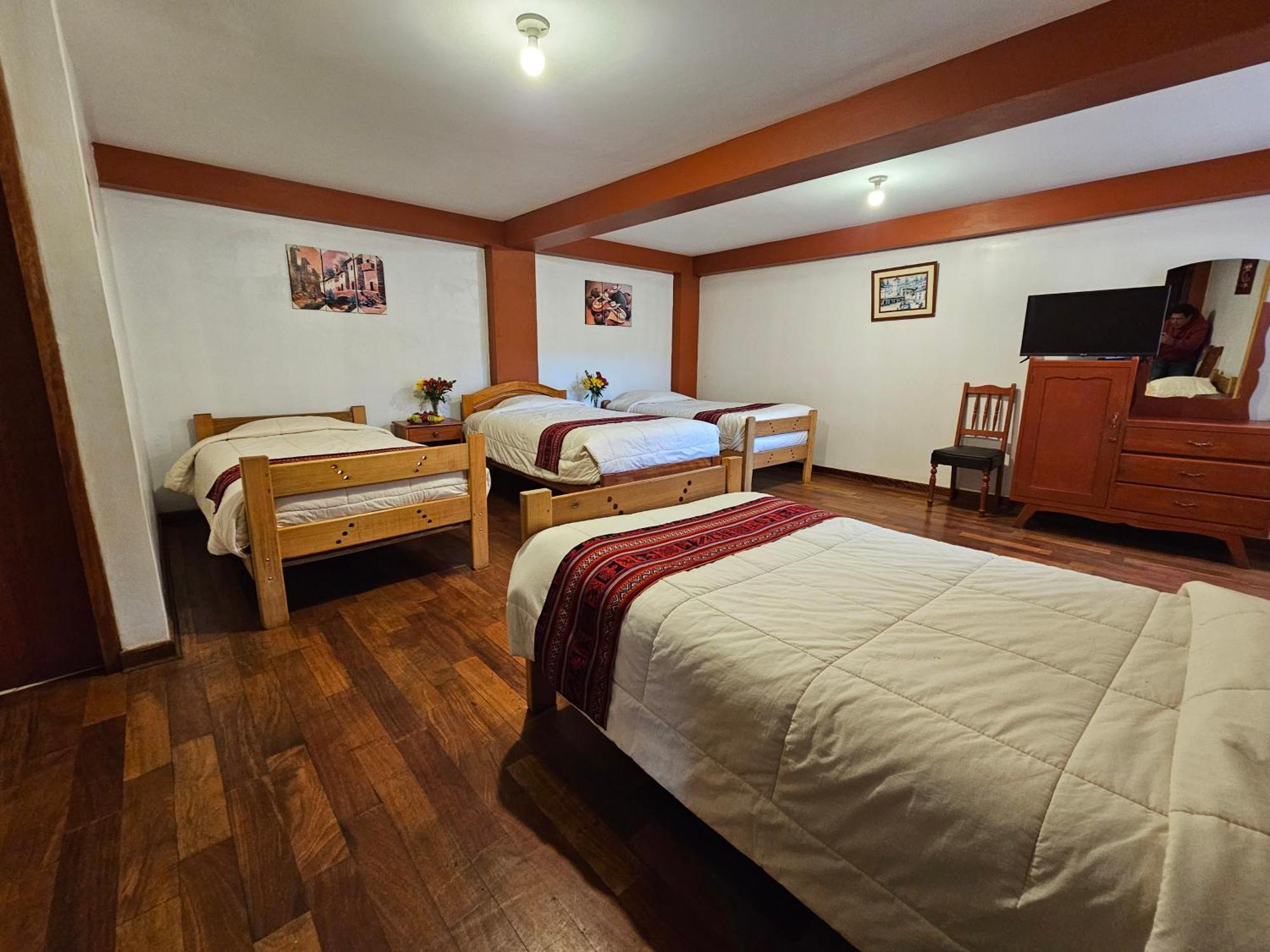 Hostal Con Vista A La Ciudad Santa Ana Cusco Extérieur photo