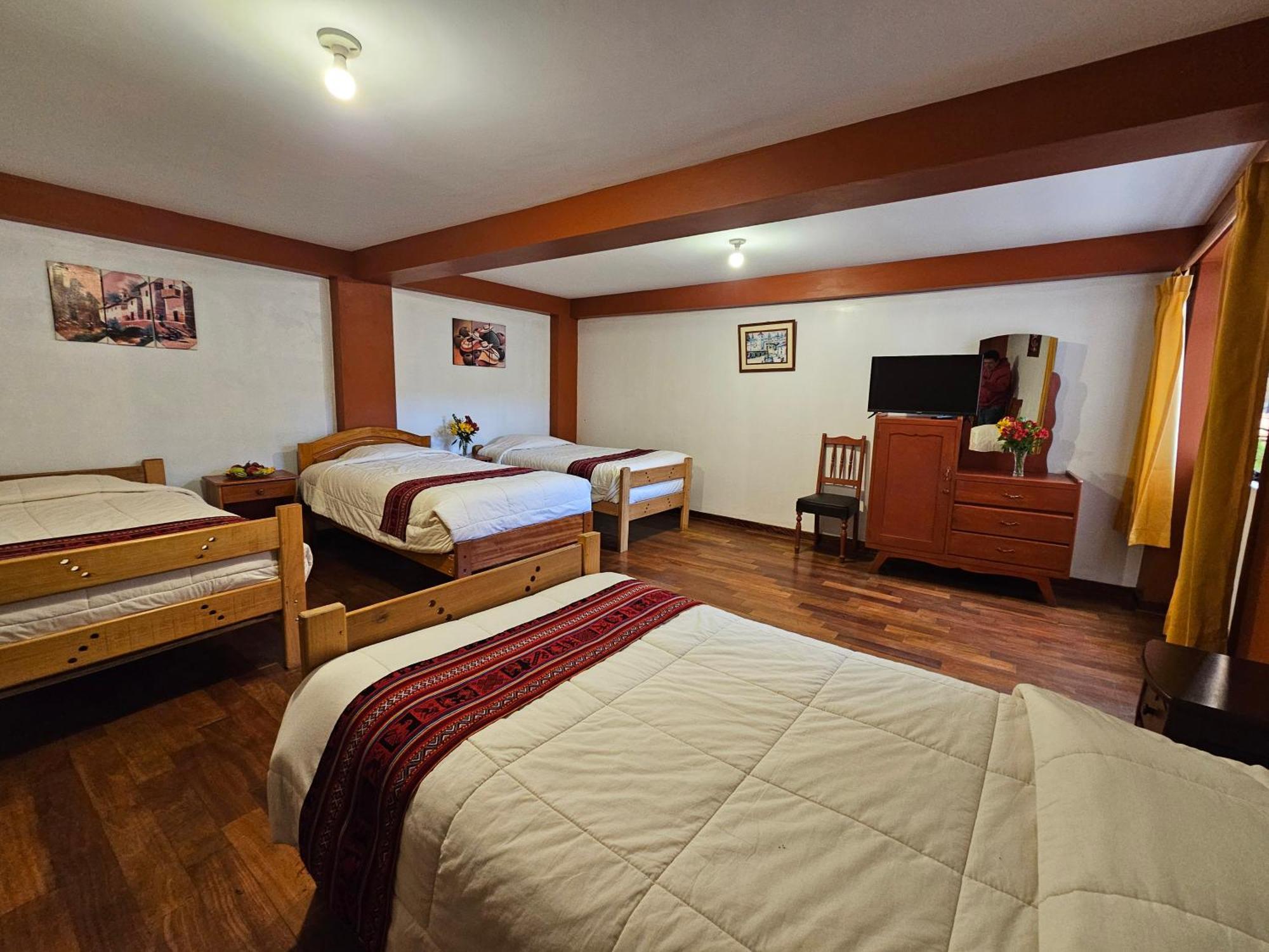 Hostal Con Vista A La Ciudad Santa Ana Cusco Extérieur photo