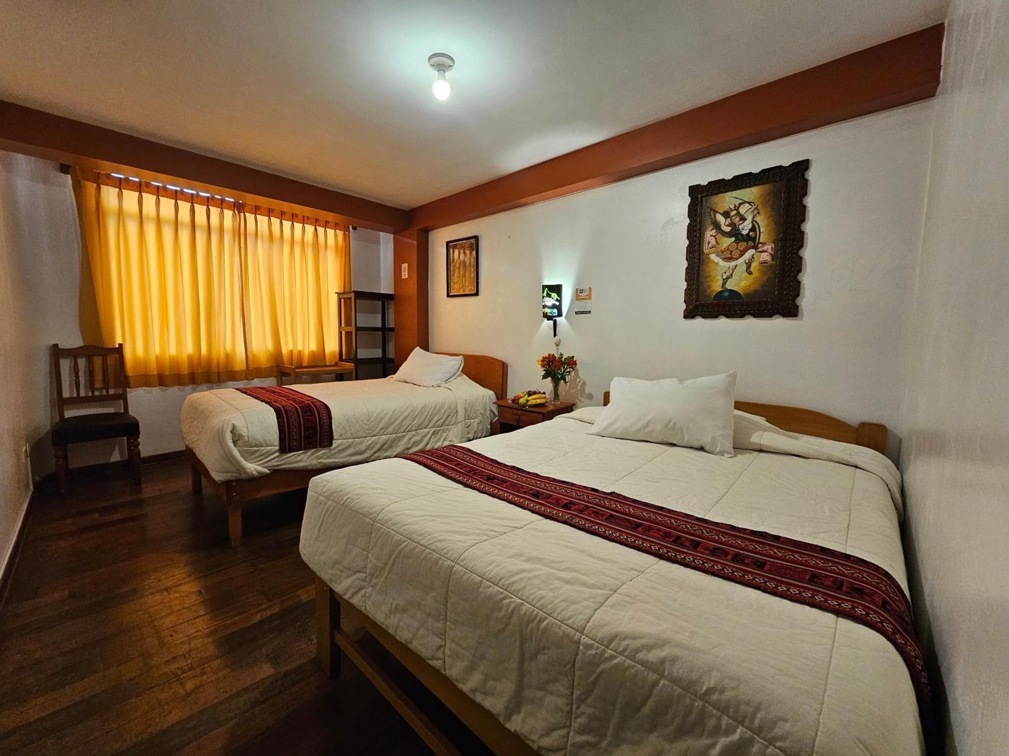 Hostal Con Vista A La Ciudad Santa Ana Cusco Extérieur photo